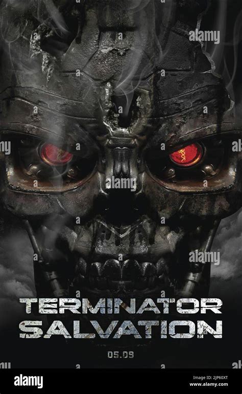 Movie Poster Terminator Salvation 2009 Stock Photo Alamy