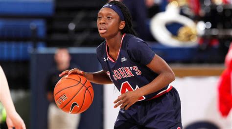 Aaliyah Lewis Helps St Johns Notch Nit Victory Over Sacred Heart