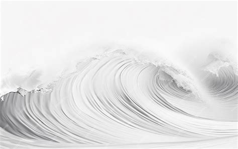 Premium Ai Image Wave Textures White Background