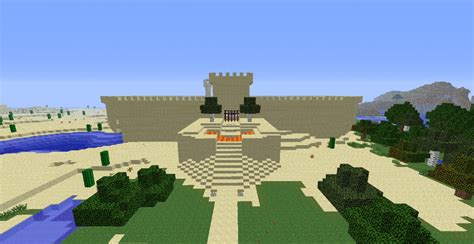 Desert Castle Of Tanamaqu Minecraft Map