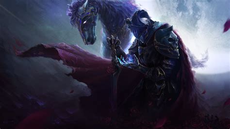 Download Horse Armor Warrior Fantasy Knight Fantasy Warrior Hd Wallpaper