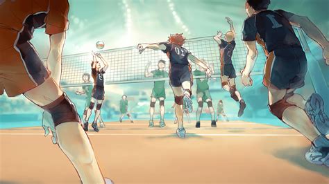 Haikyuu Volleyball Anime Boys 1920x1080 Wallpaper Wallhavencc