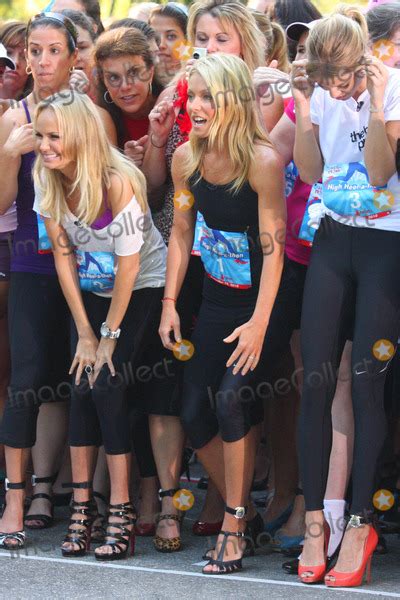 Photos And Pictures Kristin Chenoweth Kelly Ripa And Annalynne Mccord Running In Live With