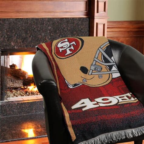 San Francisco 49ers Conference Champs 48 X 60 Throw Blanket