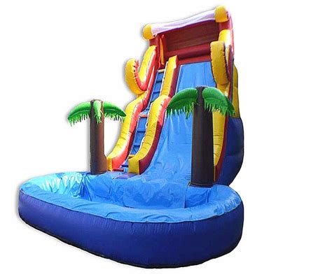 Giant Inflatable Water Slide For Adults Made Of Good Pvc In Playground