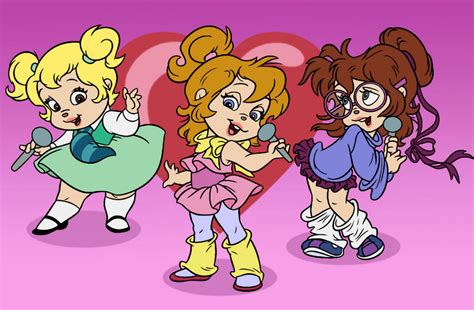 The Chipettes The Chipettes 80s Cartoons Alvin And The Chipmunks