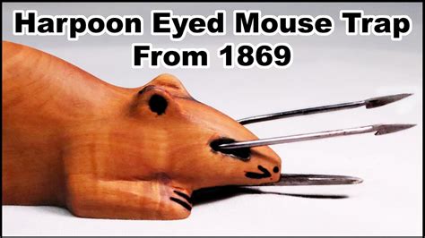 A Wicked Harpoon Eyed Spring Loaded Mouse Trap From The Civil War Era