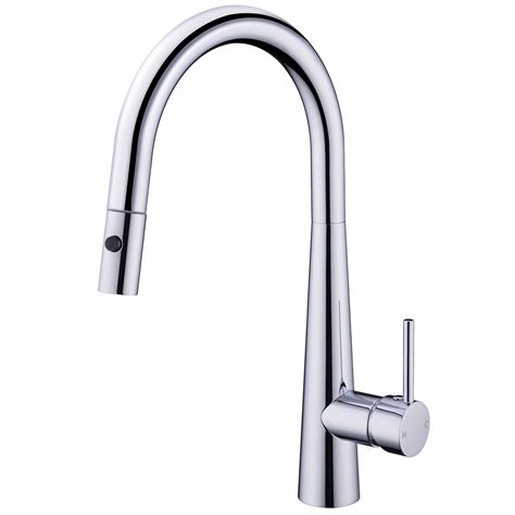 Gooseneck Kitchen Mixer Tap With Pull Out Nozzle Venus Pull Domain