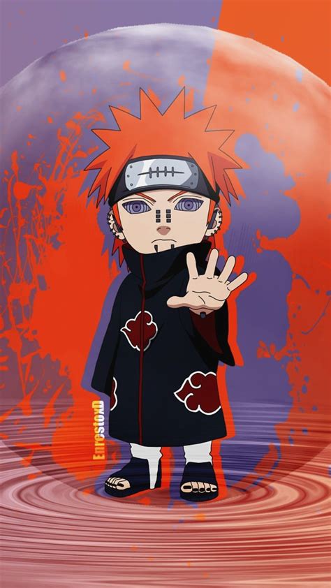 Naruto Pain Cell Phone Wallpaper Hd Picture Image