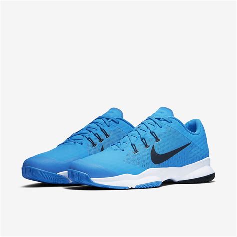 Nike Mens Air Zoom Ultra Tennis Shoes Blue Glowblack