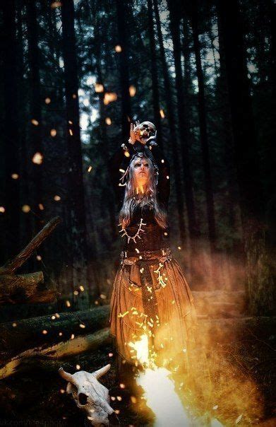 Winter Witch Aesthetic Fantasy Photography Witch Magic