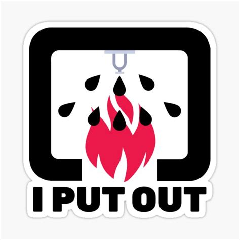 i put out sprinkler fitter sticker sticker for sale by tradeology redbubble