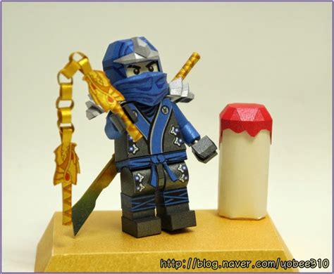 Yobees Lego Mini Figure Paper Craft Lego Ninjago 2013 Papercraft Series