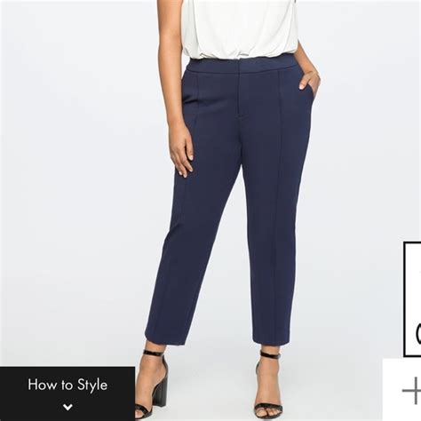 Eloquii Pants And Jumpsuits Nwt The Ultimate Suit Pintuck Pant Poshmark