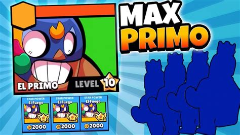 You may max out the trophies you earn from. COOLEST NEW SKIN UNLOCKED! MAXING EL PRIMO! | Brawl Stars ...