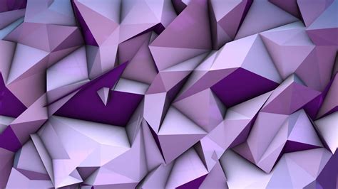 Cool 3d Purple Geometric Shapes Background Hd Cool 3d Background Wallpapers Hd Wallpapers Id