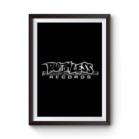 Ruthless Records Logo Premium Matte Poster Hip Hop