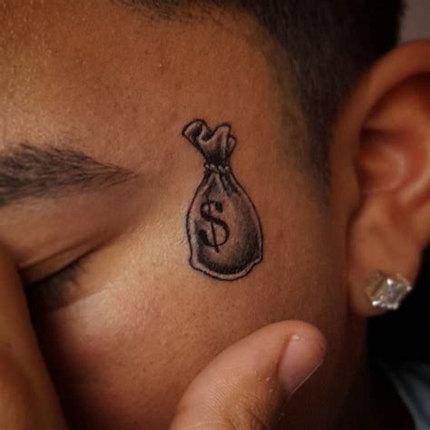 Explore The Meaning Behind Cool Money Tattoos Tattooswin Money Bag