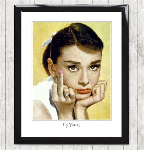 Printable Art Print Audrey Hepburn Poster Painting 3 Titles Etsy Uk
