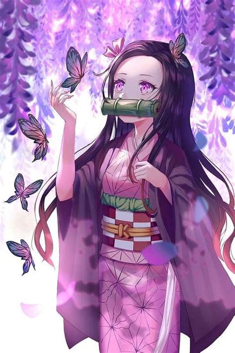 Nezuko Kimetsu No Yaiba Demon Form K Wallpaper Images And Images And Photos Finder