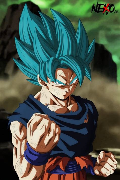 Goku transforms into super saiyan blue. Goku Ssj Blue. | Personajes de dragon ball, Dibujos ...