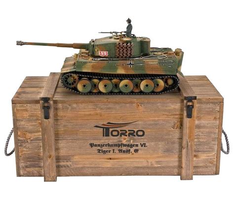 New Torro Tiger 1 Rc Tank With Bb Airsoft And Barrel Recoil System Pro