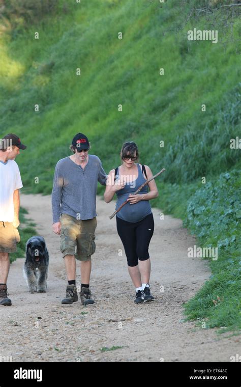 The Pregnant Actress Milla Jovovich Was Seen Hiking With Her Husband