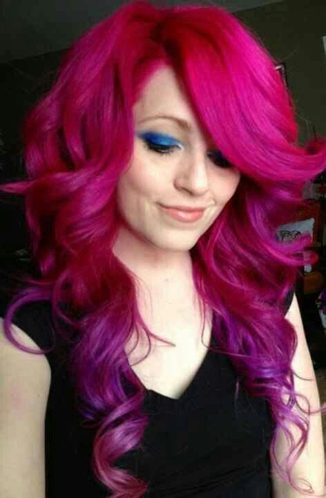 Omfg In Love Magenta Hair Hair Styles Pink Hair