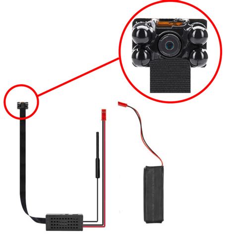 Diy Hidden Camera W Dvr And Wifi Remote Streaming Kit