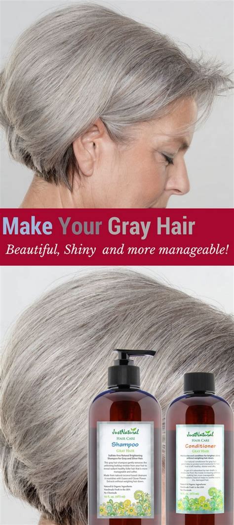 Gray Hair Shampoo Shampoo For Gray Hair Hair Shampoo Brightening