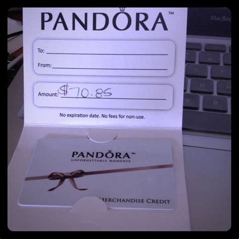 Maybe you would like to learn more about one of these? Pandora Jewelry | Gift Card Merchandise Credit For 70 | Poshmark