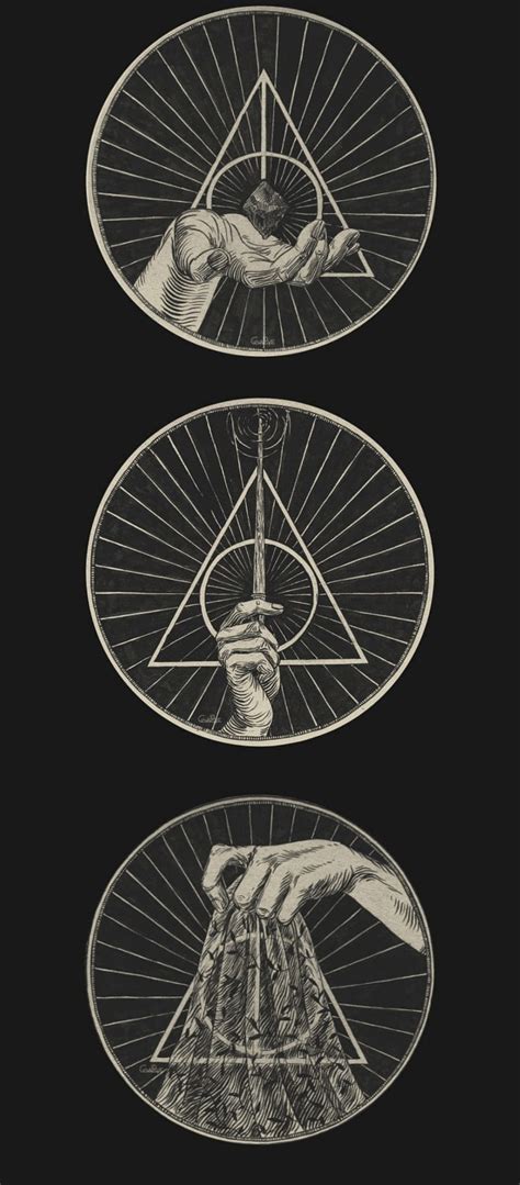 Deathly Hallows Symbol Movie Horcrux Harry Potter Potter Voldemort Hd Phone Wallpaper