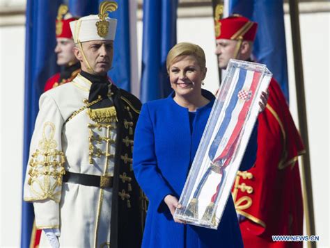 Croatias First Woman President Sworn In Cn