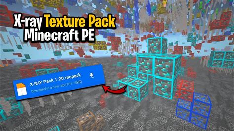 X Ray Texture Pack For Minecraft Pebedrock 120 X Ray Mod For