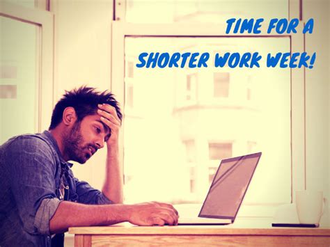 Is A Shorter Work Week More Sustainable