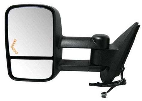 Pair, 1 left and 1 right mirror. 2007-2014 Tahoe Towing Mirrors W/ Signal -Pair