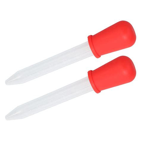 Liquid Dropper Multifunctional Safe Use Transfer Pipette 2pcs Sturdy