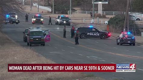 Woman Dies In Oklahoma City After Struck By 2 Vehicles Police Working