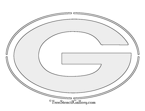 Nfl Green Bay Packers Stencil Free Stencil Gallery Green Bay
