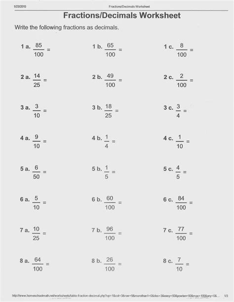 Mrs Whites 6th Grade Math Blog Fractions To Decimals And Vice Versa