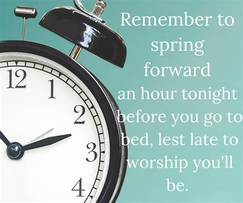 Daylight Savings Reminder March 2021 Christ Lutheran Church