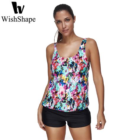 xxl xxxl plus size swimwear female floral print swimsuit women tankini set 2018 swimming suit