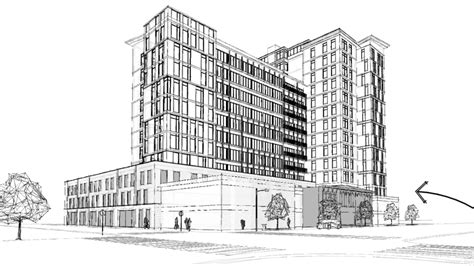 Planned 15 Story Mixed Use Tower Could Be Franklintons Tallest