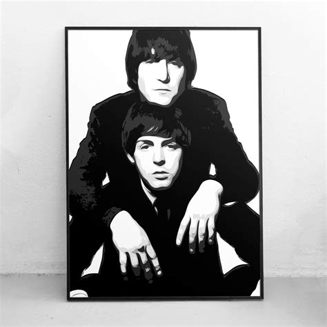 Annie atkins | the secret world of graphic design for filmmaking. The Beatles Print | Lennon & McCartney Poster | Music wall ...