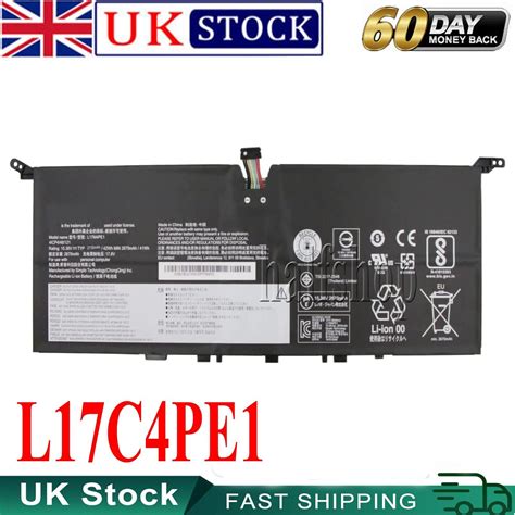 L17c4pe1 Laptop Battery 1536v 2735mah 42wh For Yoga S730 S730 13iwl