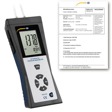 Shop Pce Instruments Differential Pressure Manometer Pce P01