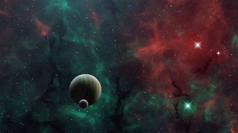 Download Wallpaper 2048x1152 Space Planets Universe Galaxy Outer