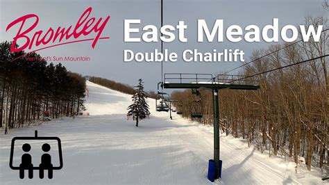 Bromley Mountain East Meadow Chairlift Youtube