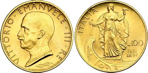 Hot promotions in lira gold on aliexpress: 100 Lira 1931 Italy Platinum/Gold Vittorio Emanuele III ...
