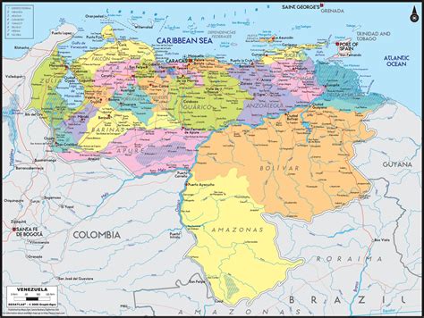 Maps Of Venezuela Map Library Maps Of The World Images